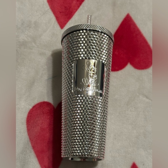 Disney 100 Years of Wonder Disneyland Mickey Starbucks Tumbler with Straw New - Picture 3 of 11